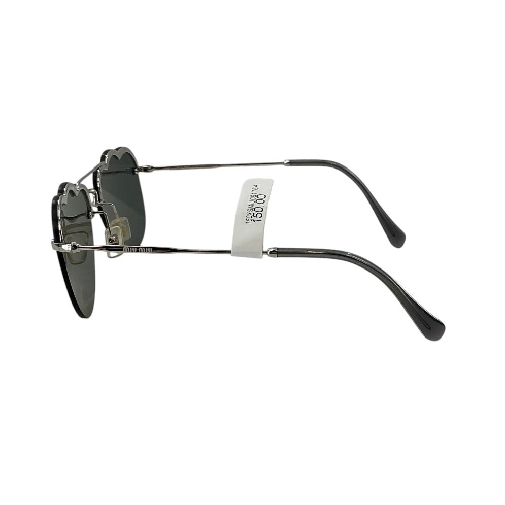 Miu Miu Noir "Cloud" Irregular Aviator Sunglasses - SMU56U