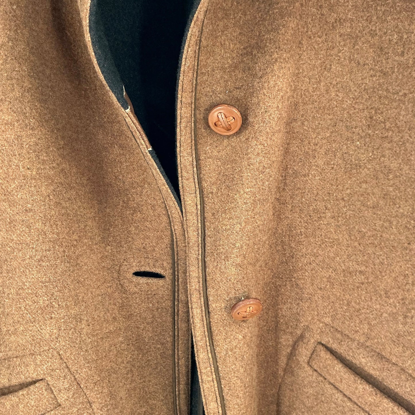 Schneiders Salzburg Brown Wool Blend Fur Trim Swing Coat