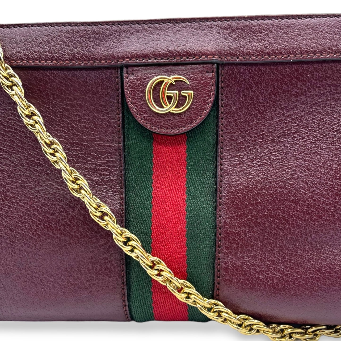 Gucci Ophidia Leather Shoulder Bag