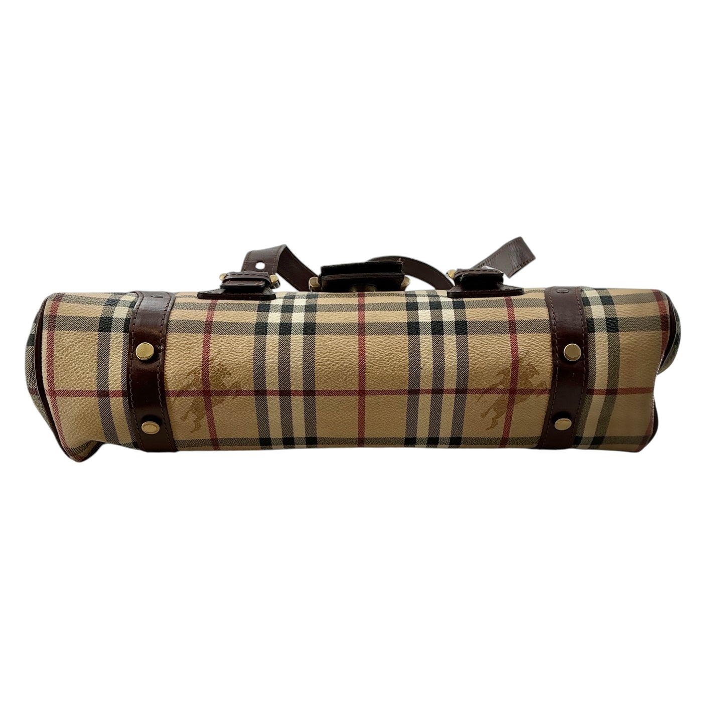 Burberry Cordelia Haymarket Check Shoulder Bag