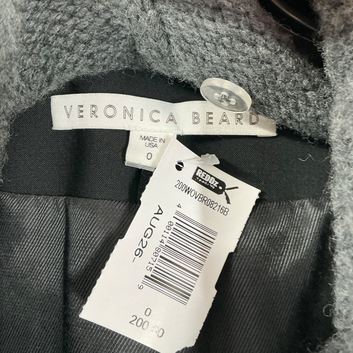 Veronica Beard Black Dickey Jacket with Interchangeable Inserts