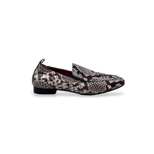 Tory Burch Leather Animal Print Loafers