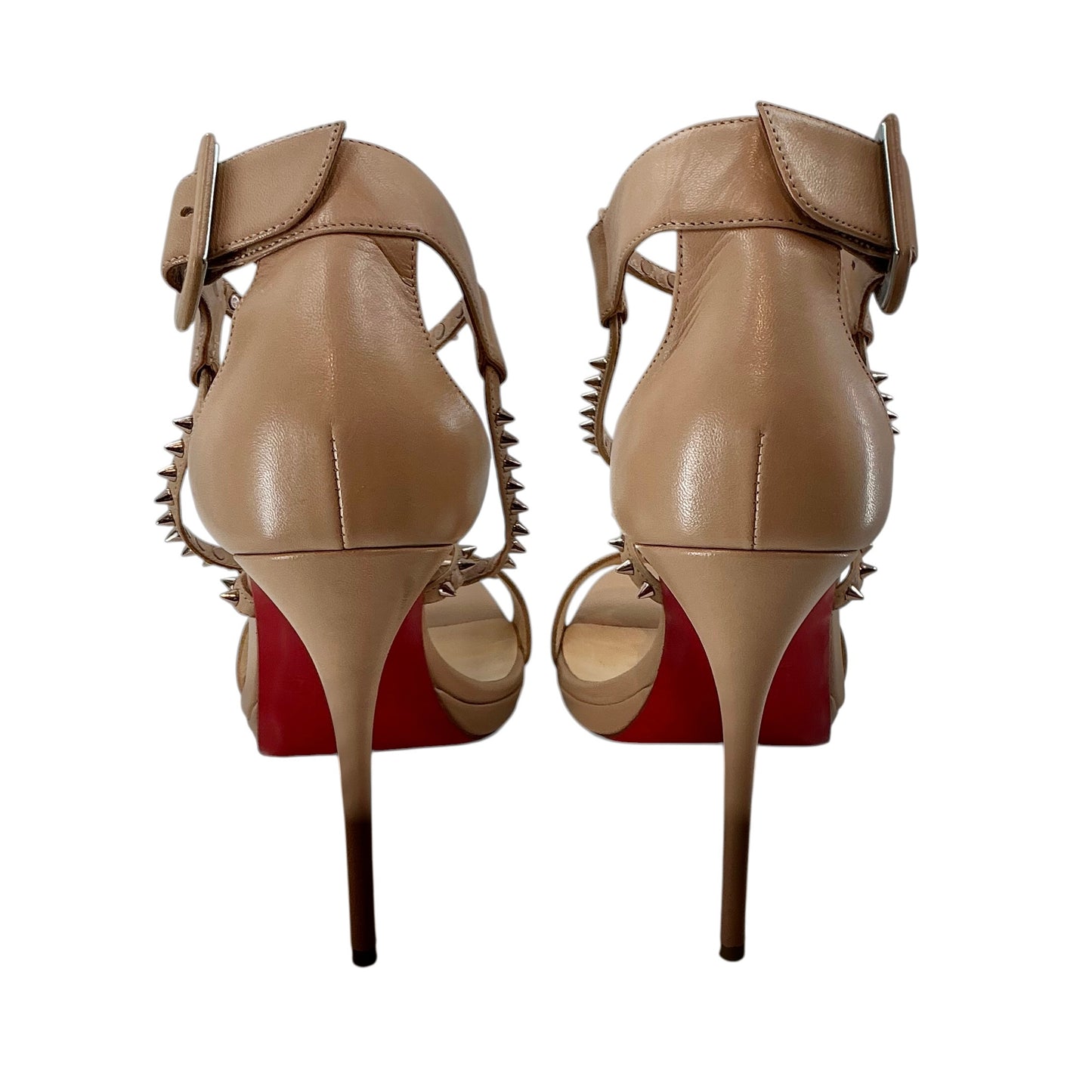Christian Louboutin Choca Lux 100 Studded Leather Sandals