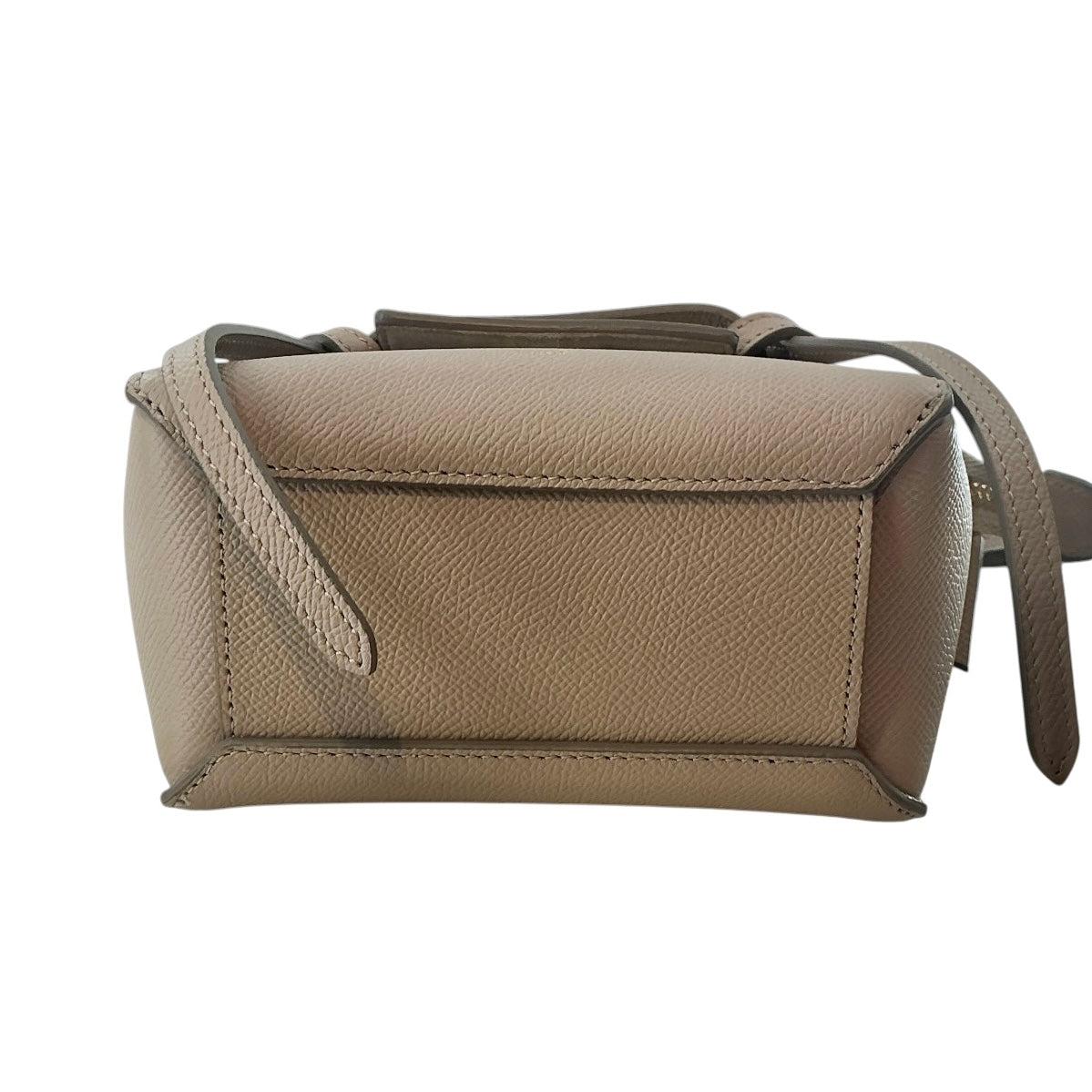 Celine Pico Bag in Light Taupe Grained Calfskin