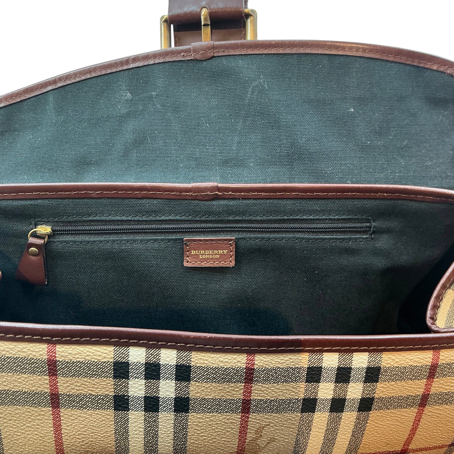 Burberry Cordelia Haymarket Check Shoulder Bag