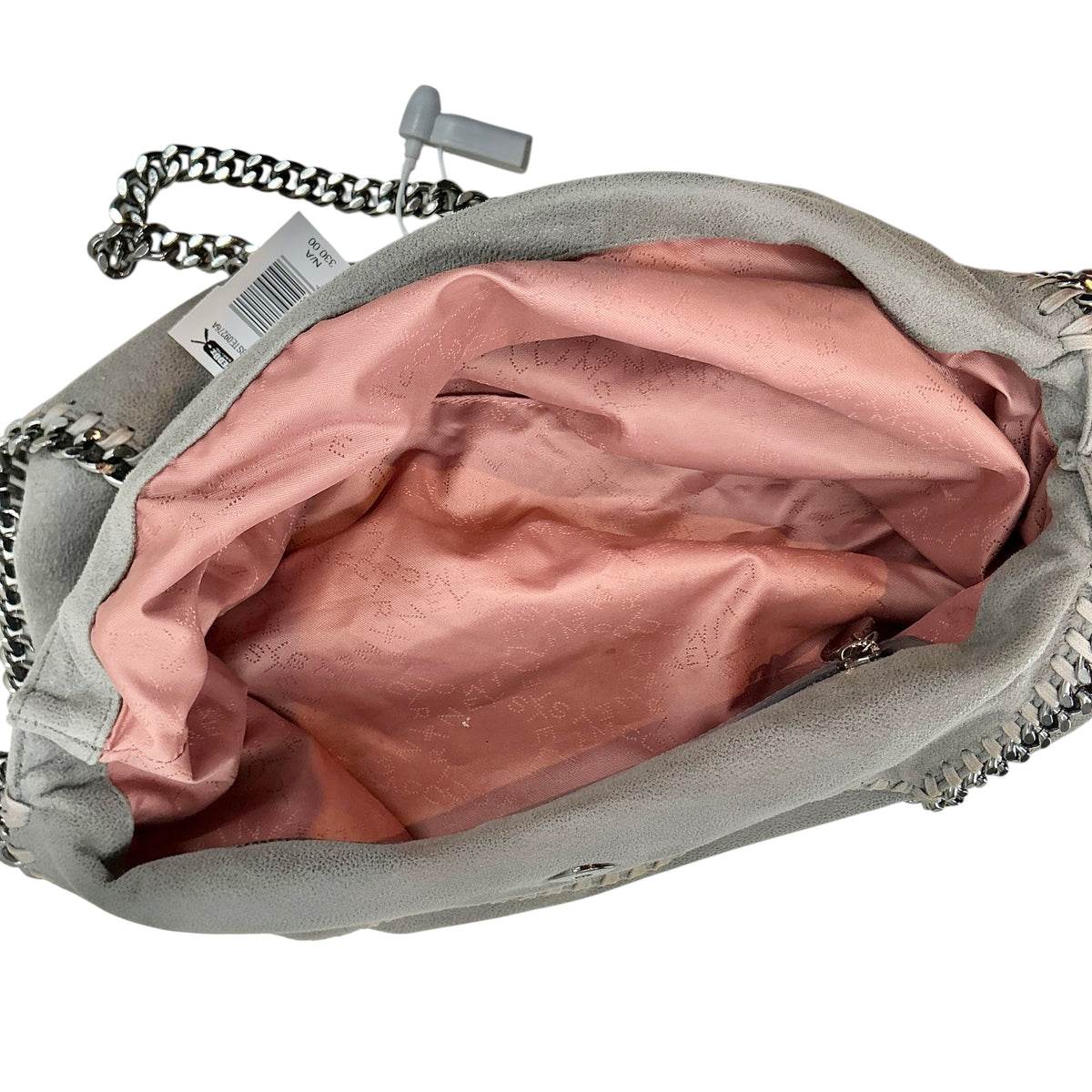 Stella McCartney Grey Falabella Fold-Over Tote Bag