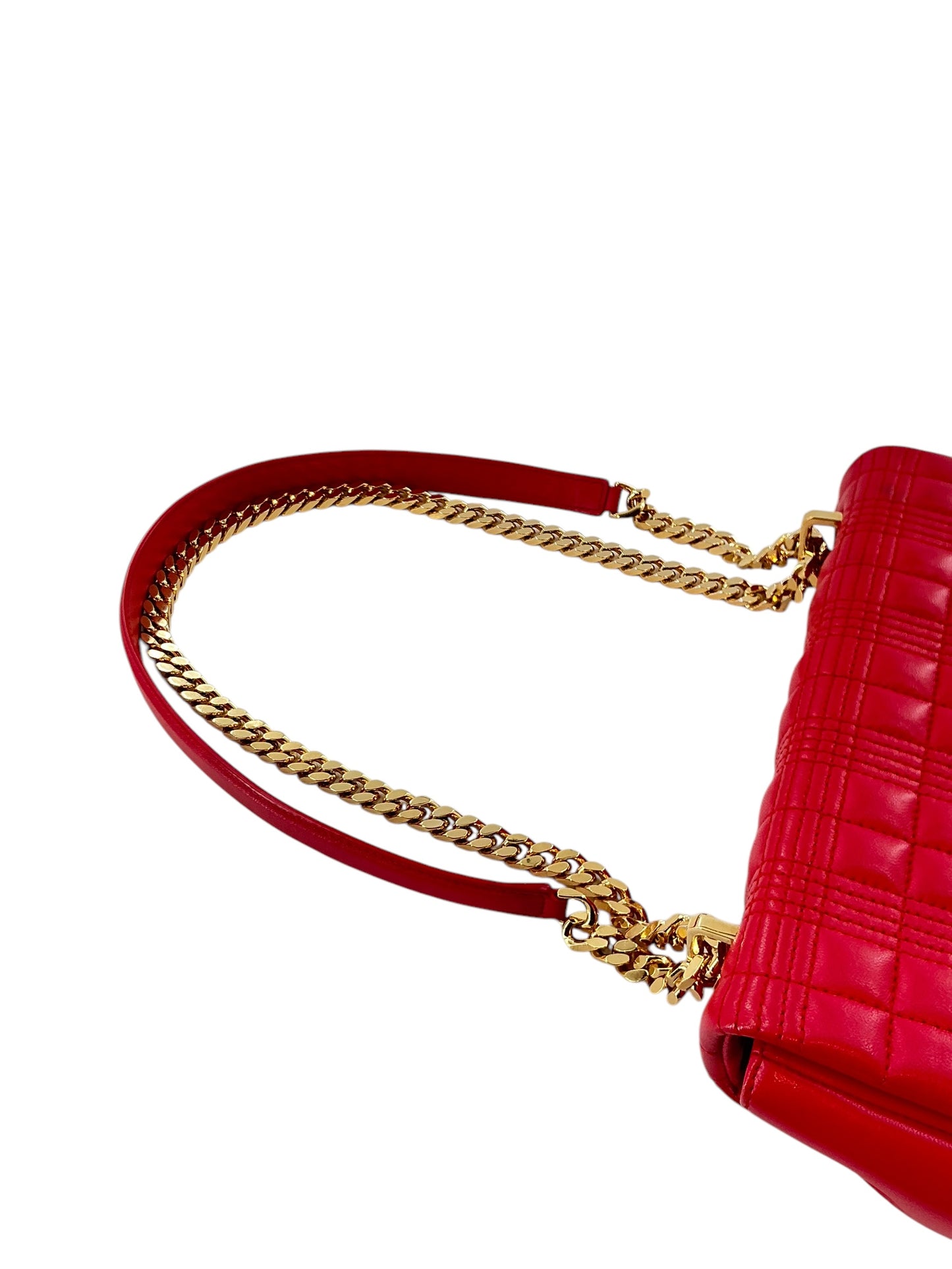 Burberry Lola Quilted Shoulder Bag