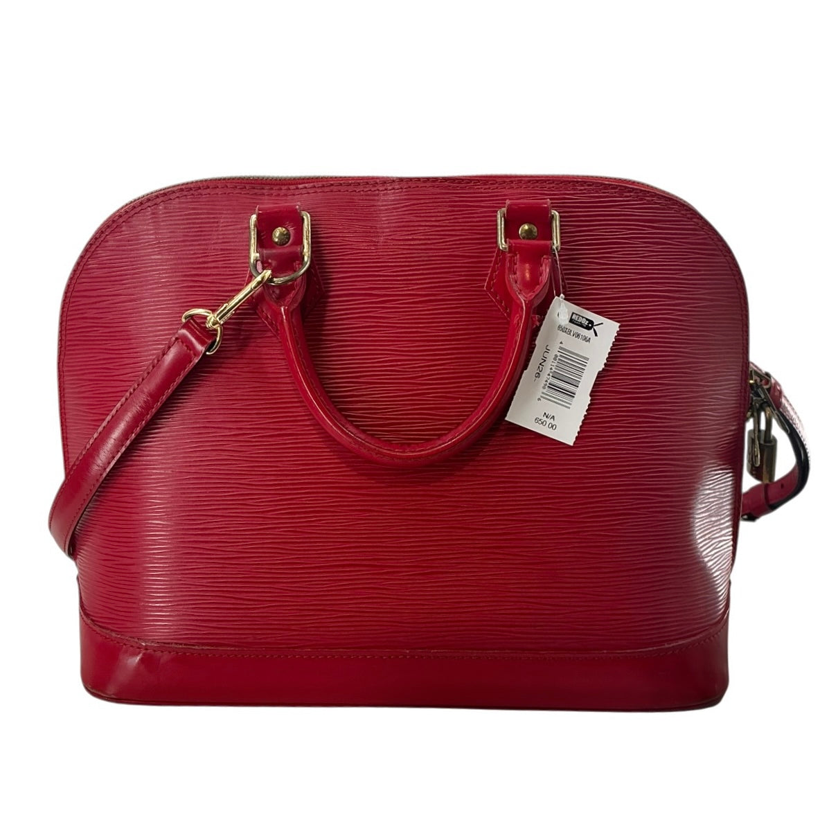 Louis Vuitton Alma PM Epi Leather Handbag