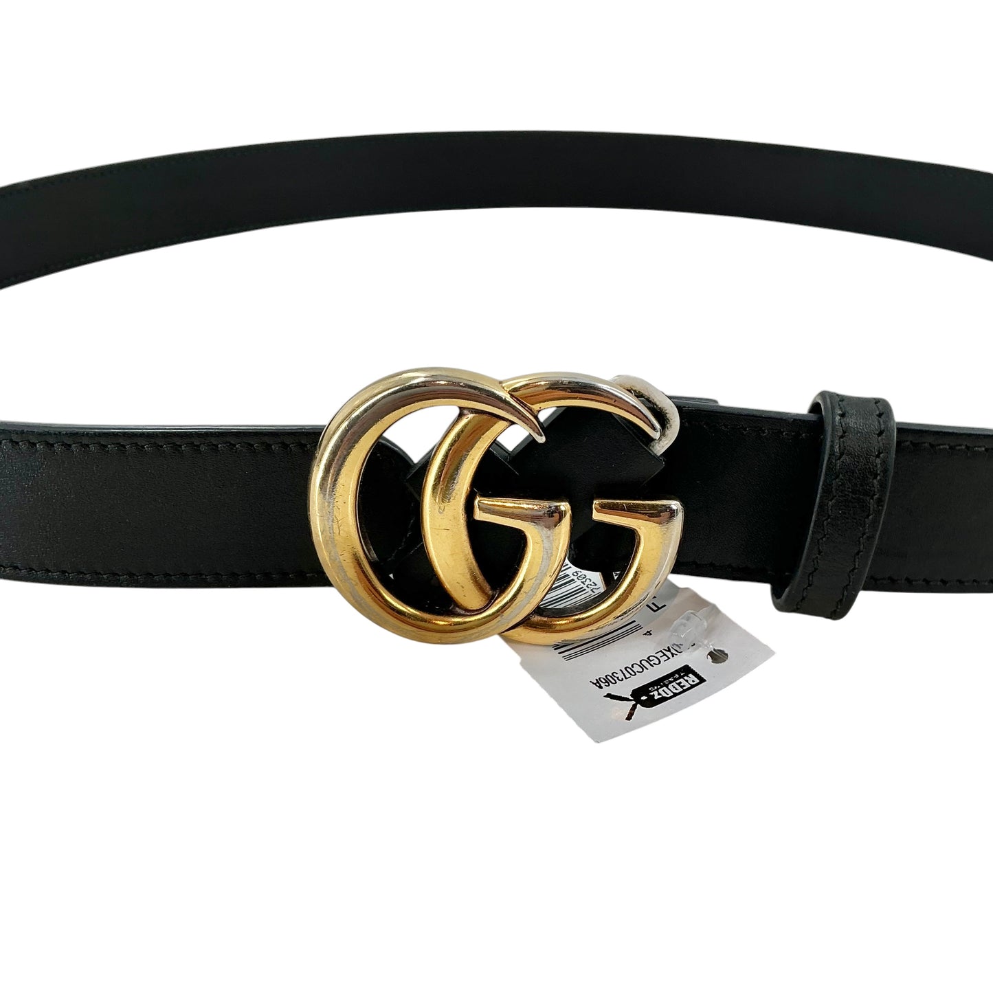 Gucci GG Marmont Wide Leather Belt
