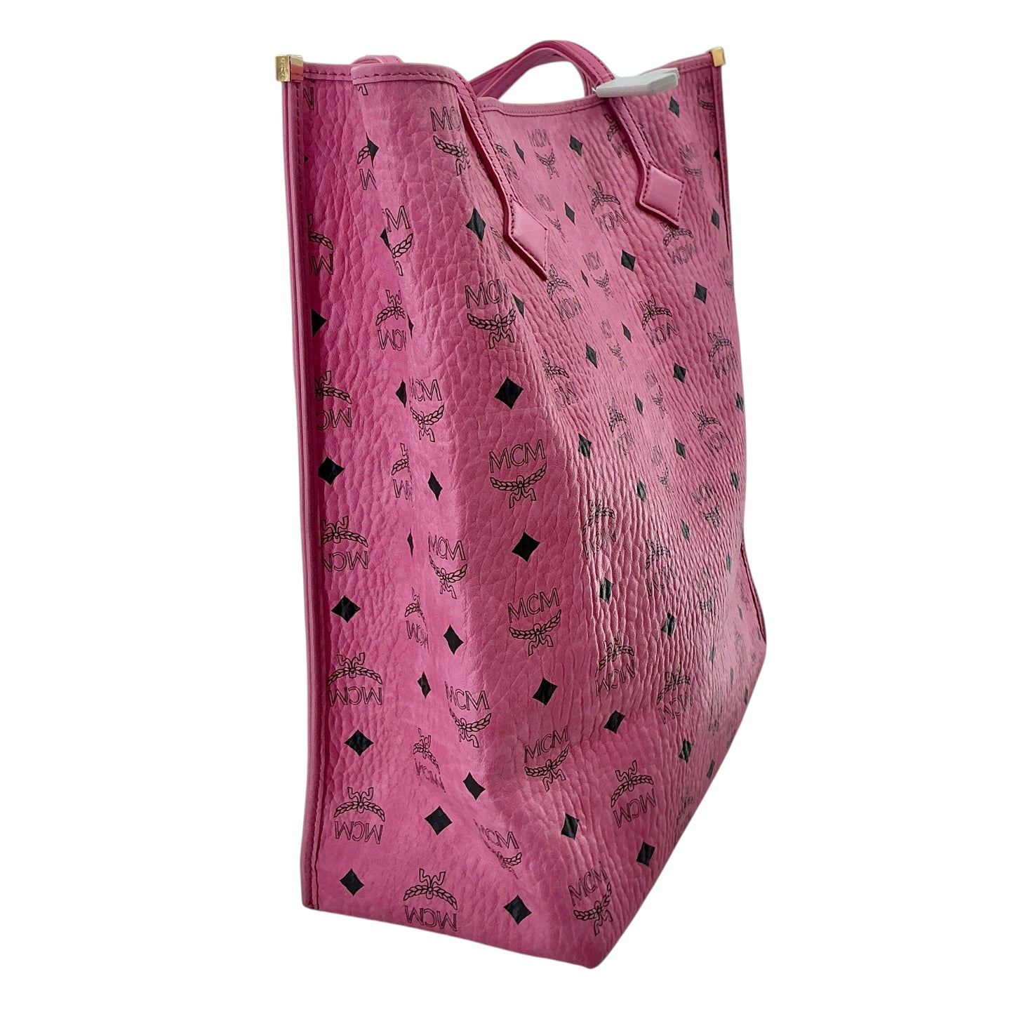 MCM Visetos Kira North South Shopper Tote