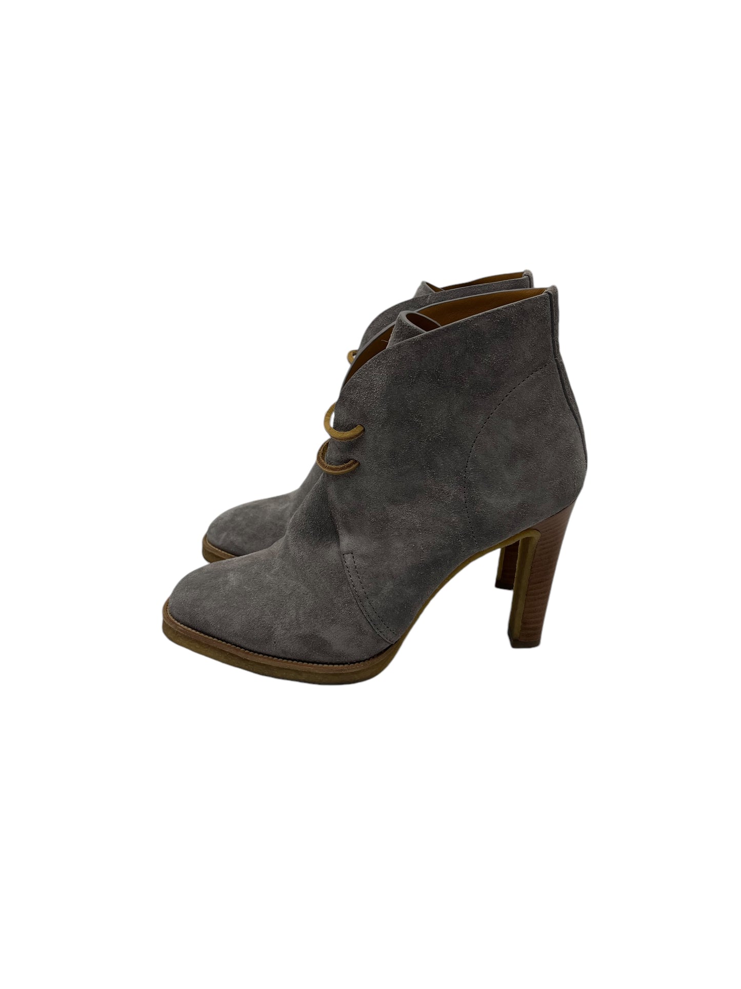 Ralph Lauren Purple Label Macy Calf-Suede Bootie