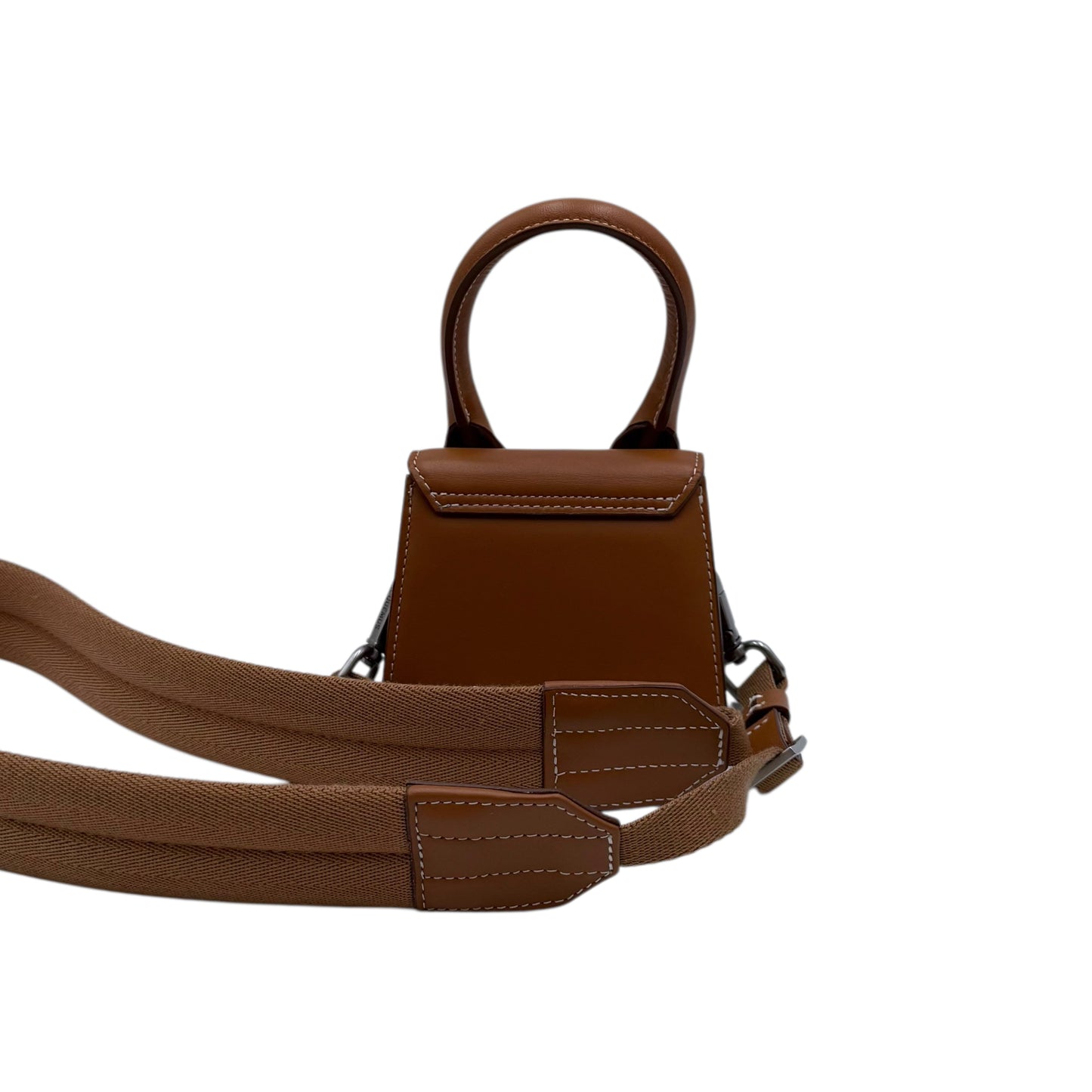 Jacquemus Cognac Le Chiquito Mini Bag