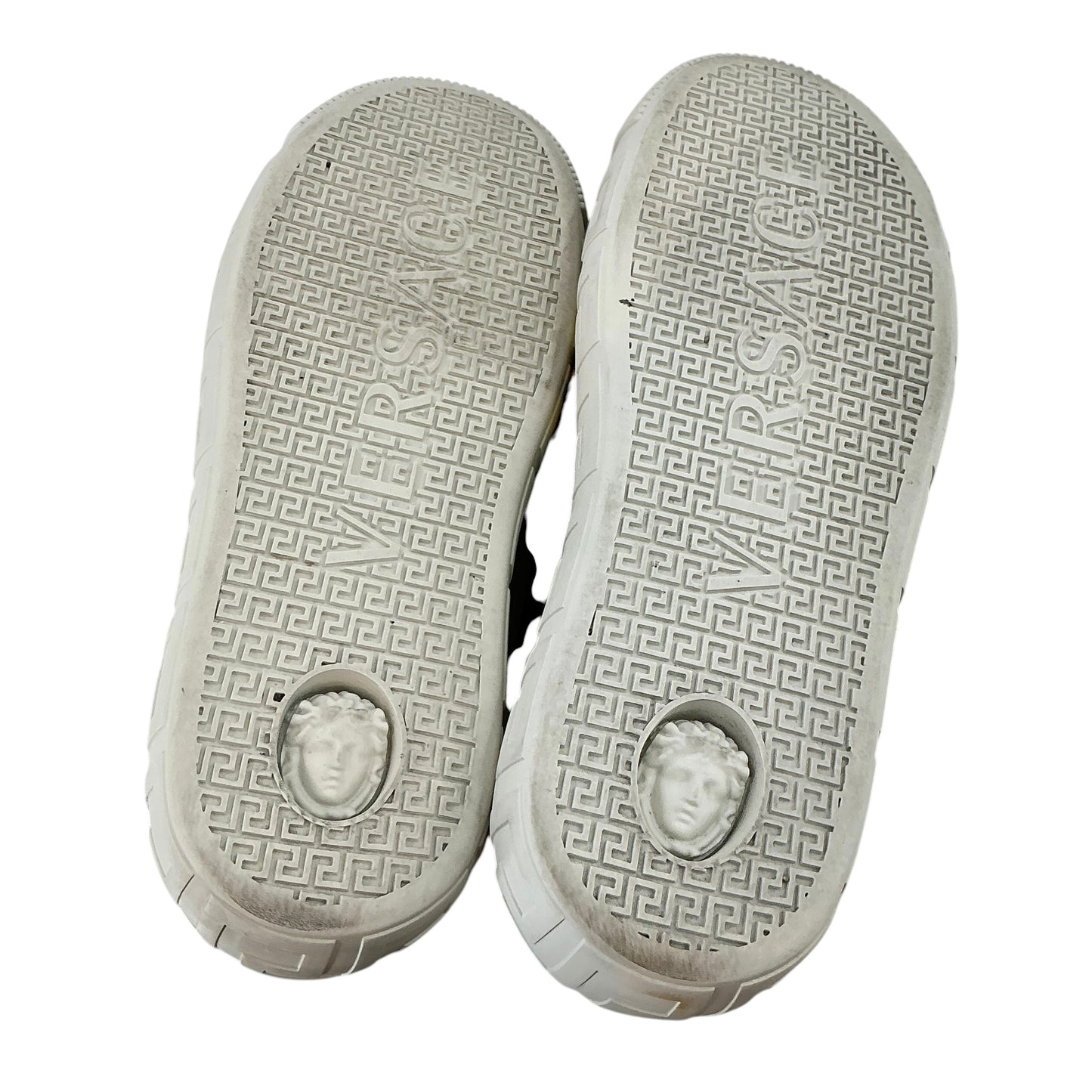 Versace Greca Barocco Canvas Low-Top Sneakers