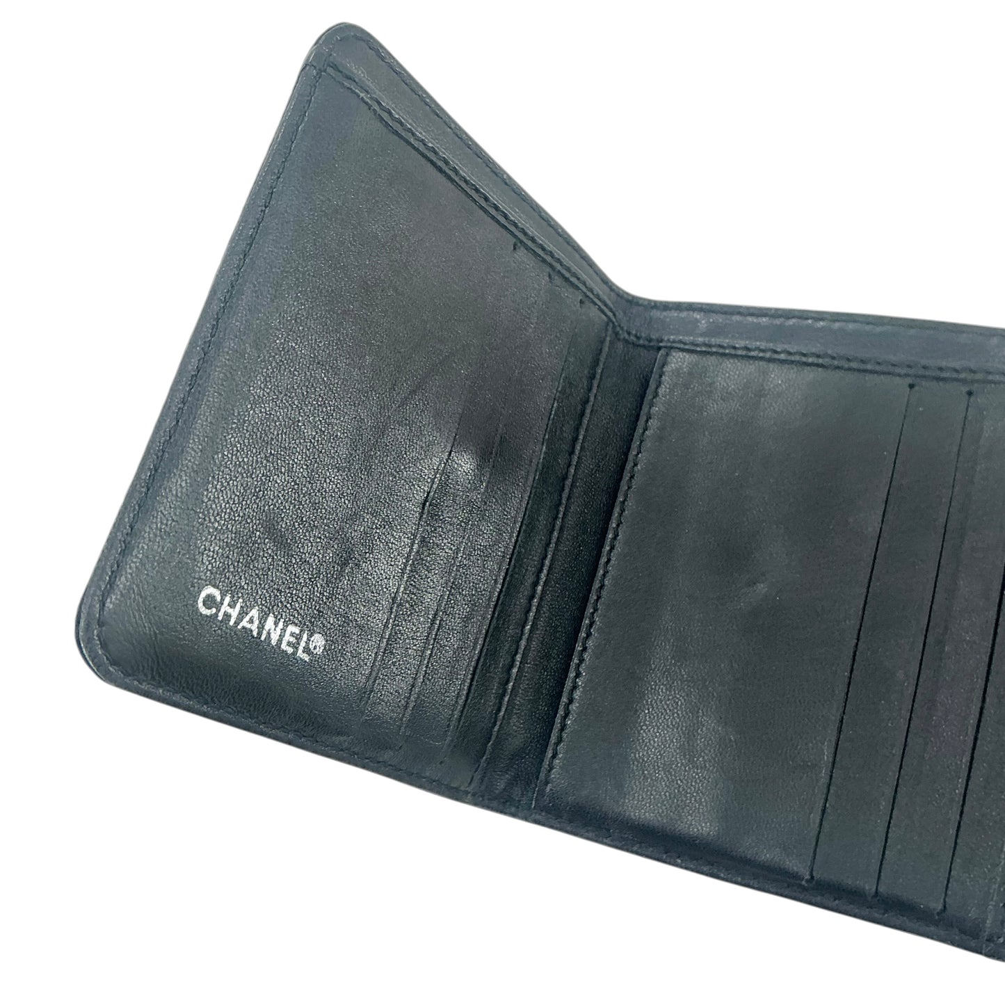 Chanel Travel Line Jacquard Bi-Fold Wallet