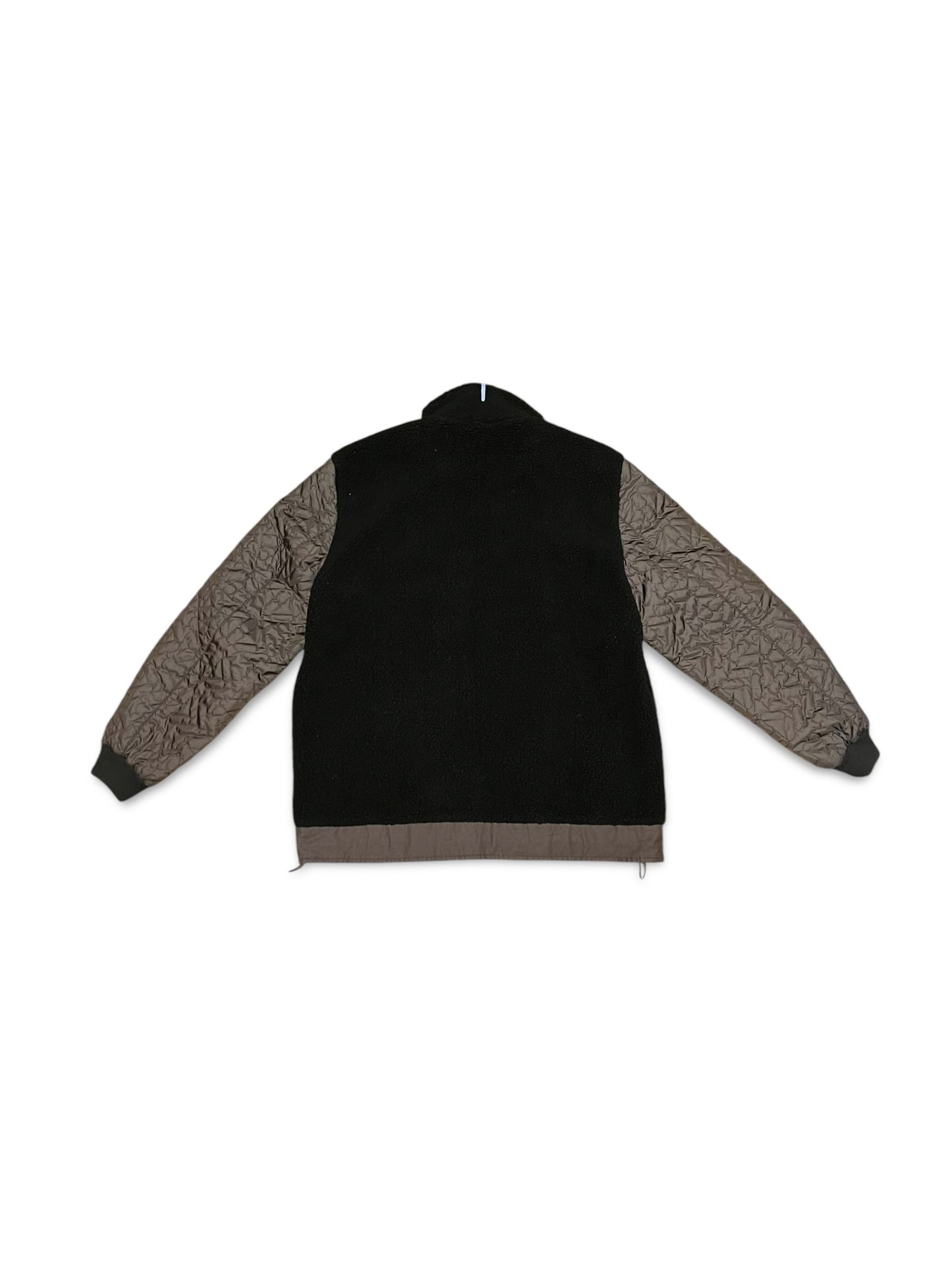 Alexander McQueen Men’s Fleece Bomber Jacket