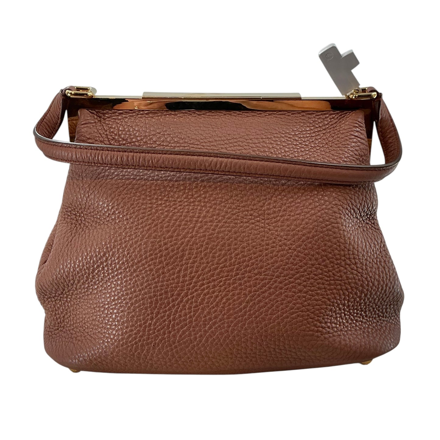 Dolce & Gabbana Sara Pebbled Leather Frame Bag