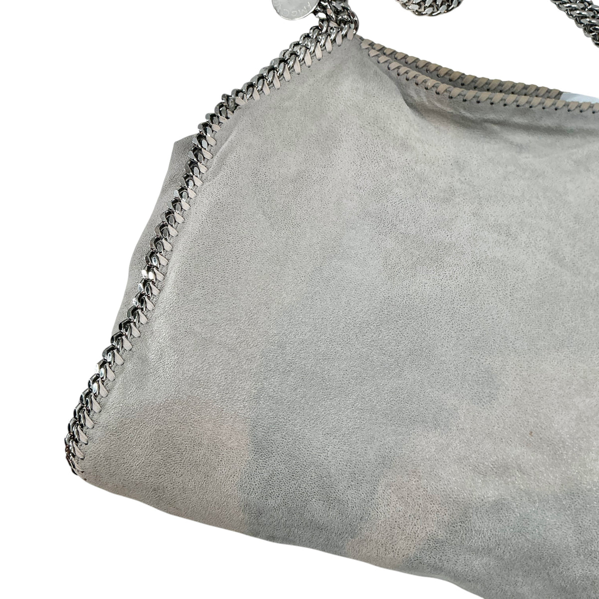 Stella McCartney Grey Falabella Fold-Over Tote Bag