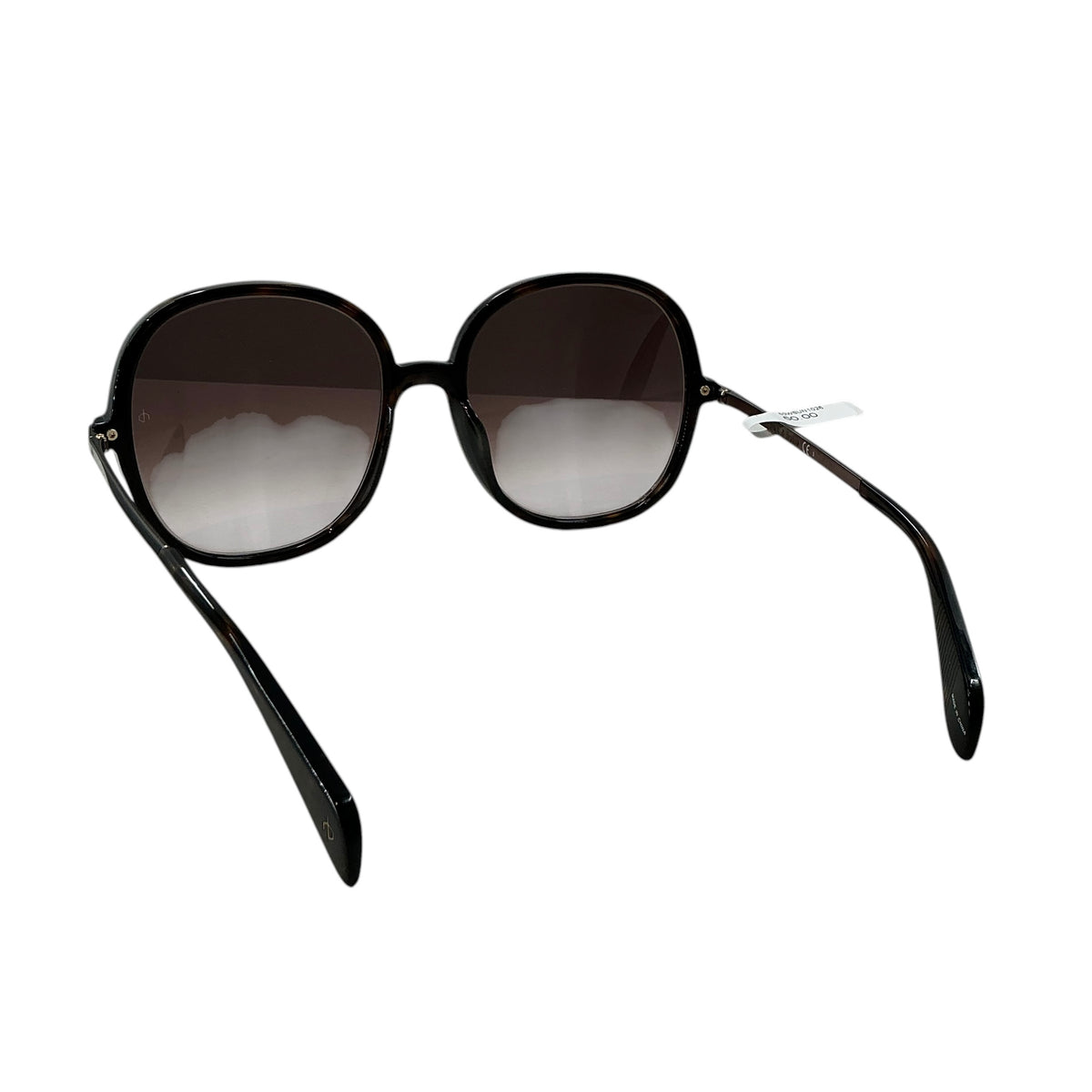 rag & bone Brown Gradient Round Sunglasses RNB 1031/G/S Dark Havana