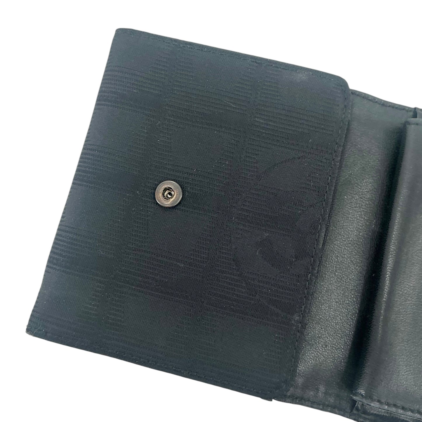 Chanel Travel Line Jacquard Bi-Fold Wallet