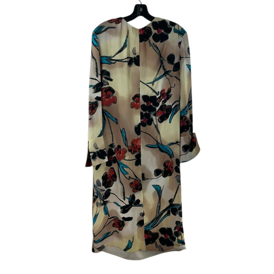 Marni Floral Silk Midi Dress
