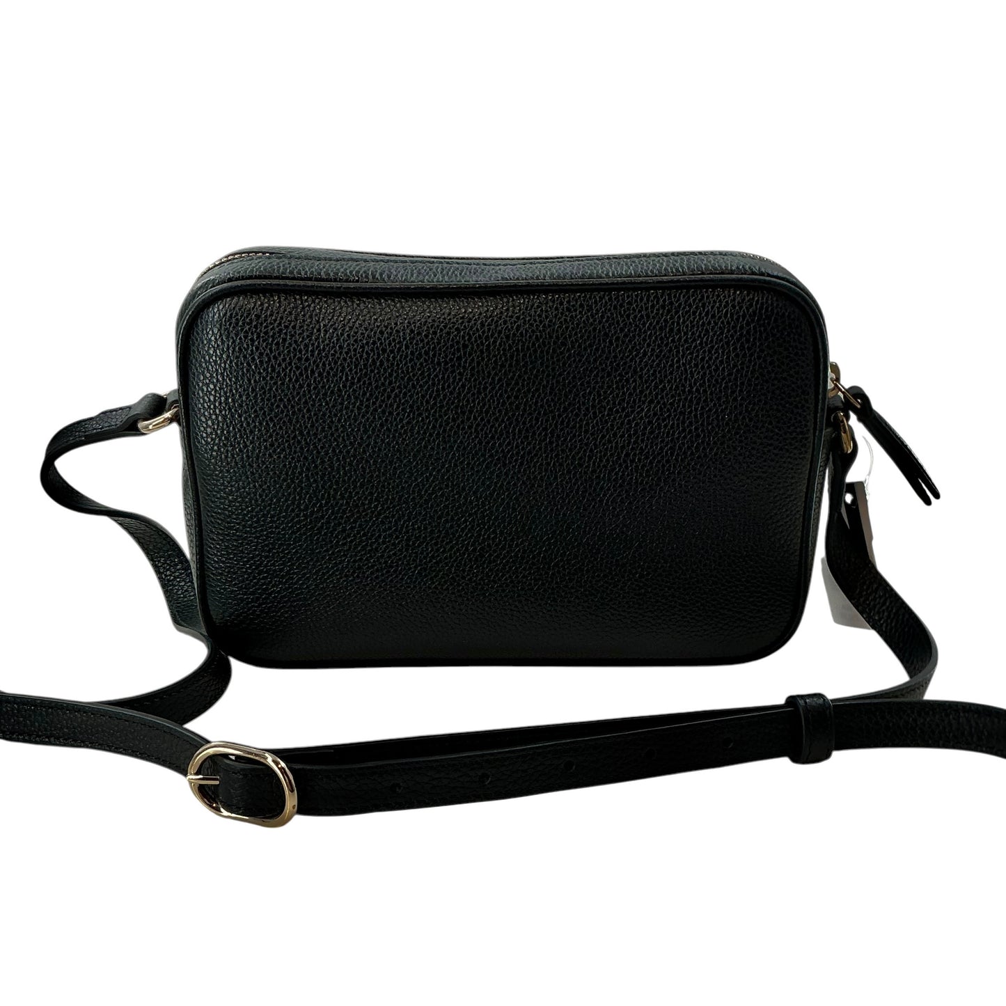 Gucci Black Pebbled Leather Crossbody Bag