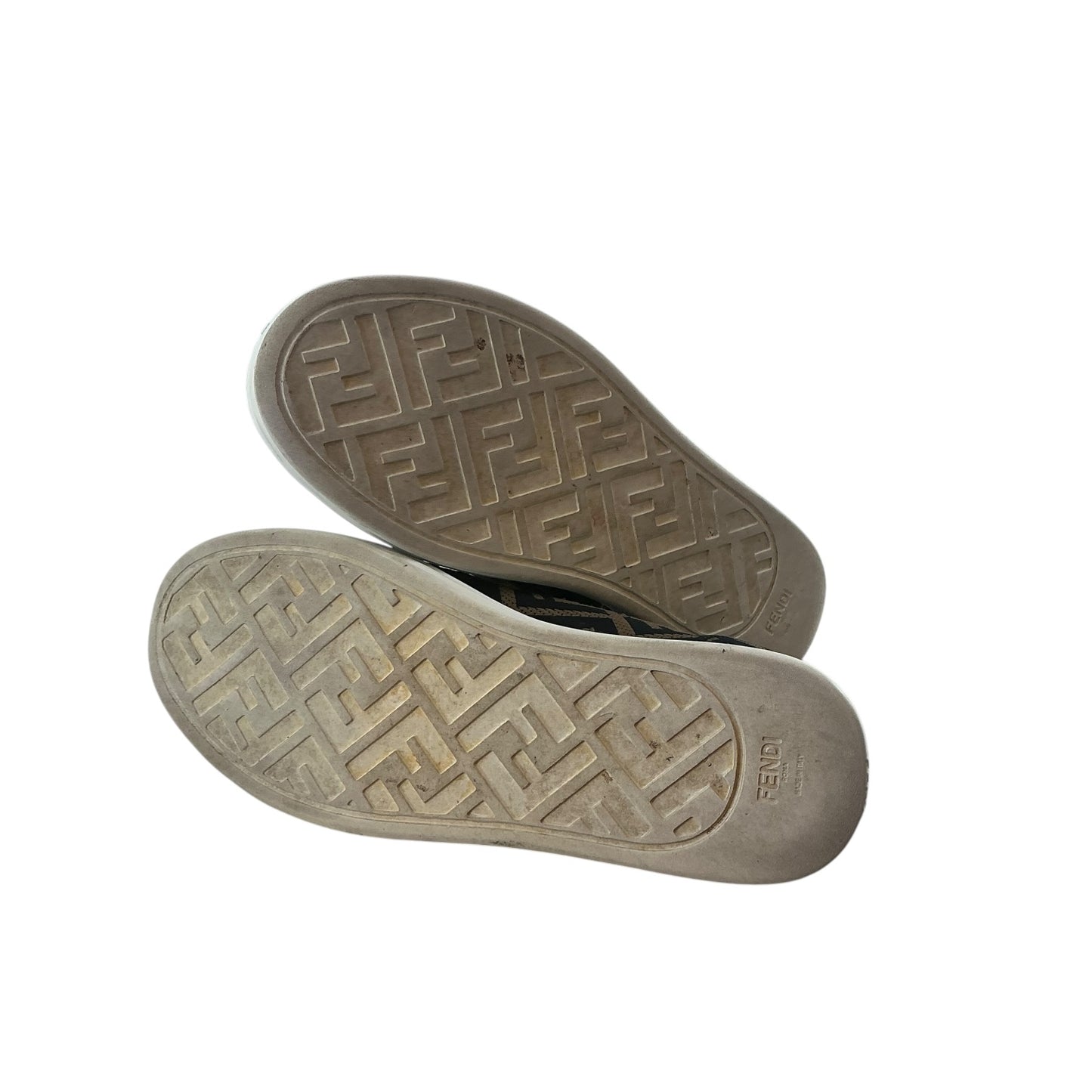 Fendi Zucca FF Logo Platform Sneakers