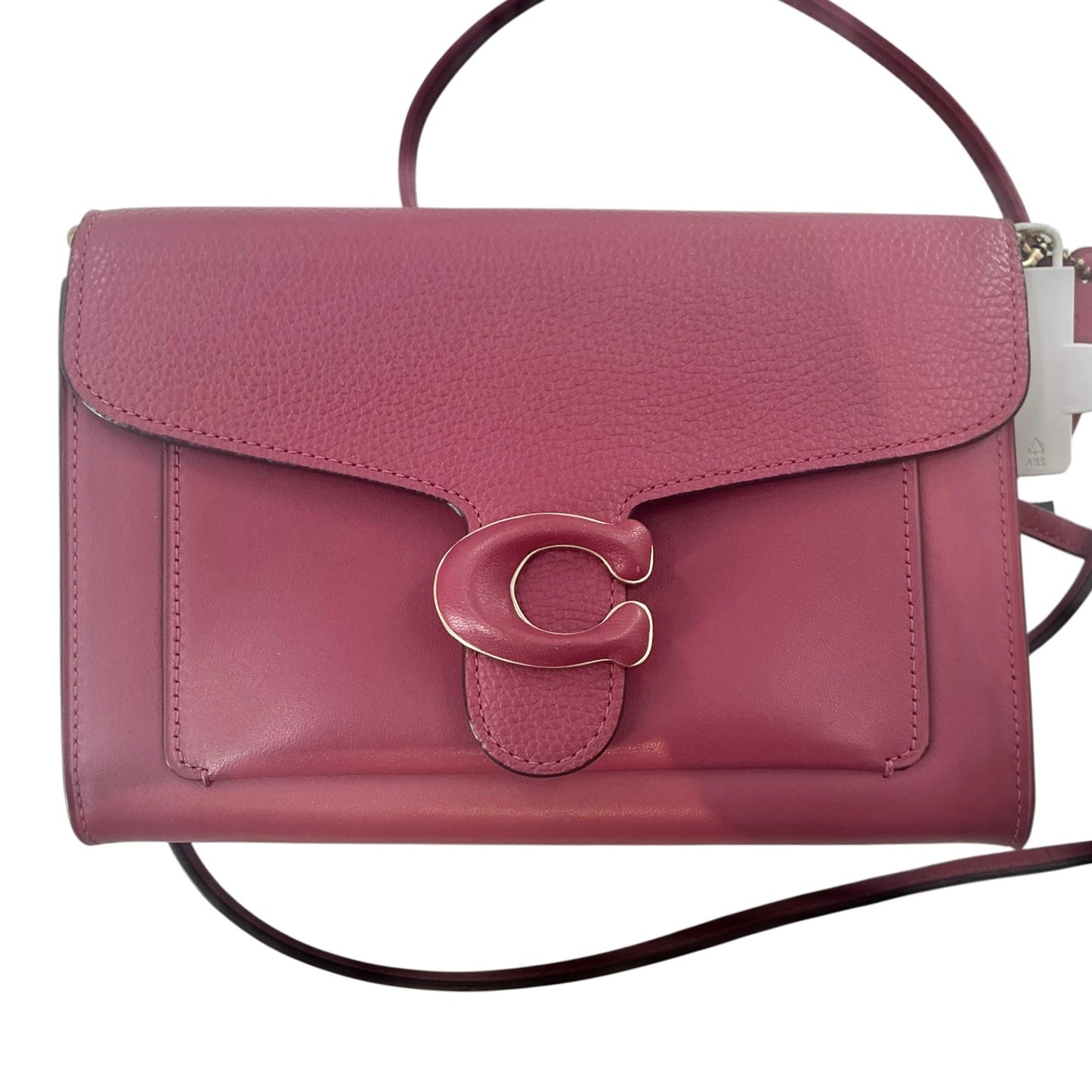 Coach Tabby Chain Clutch in Rouge Pink