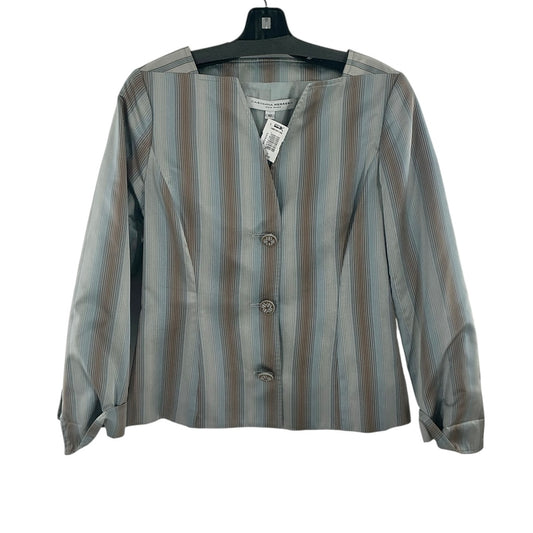 Carolina Herrera New York Striped Structured Blazer