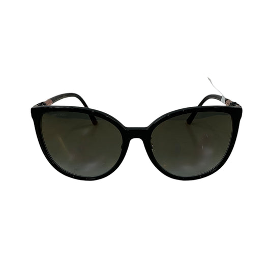 Jimmy Choo Black Glitter Detail Sunglasses
