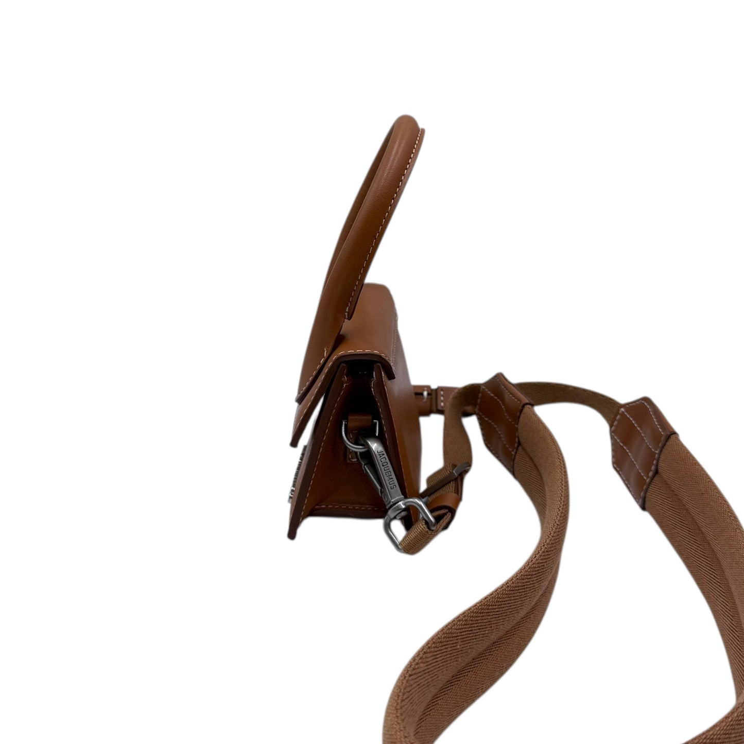 Jacquemus Cognac Le Chiquito Mini Bag