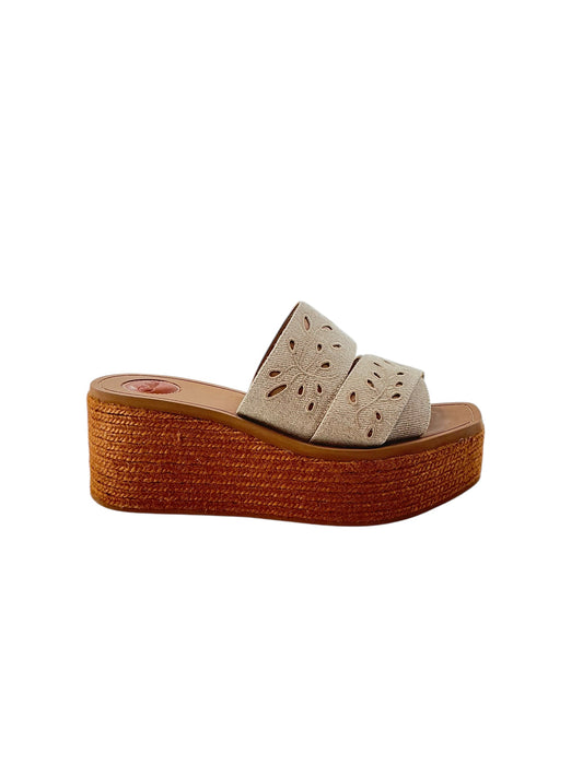 Chloe Woody Espadrille Platform Sandals