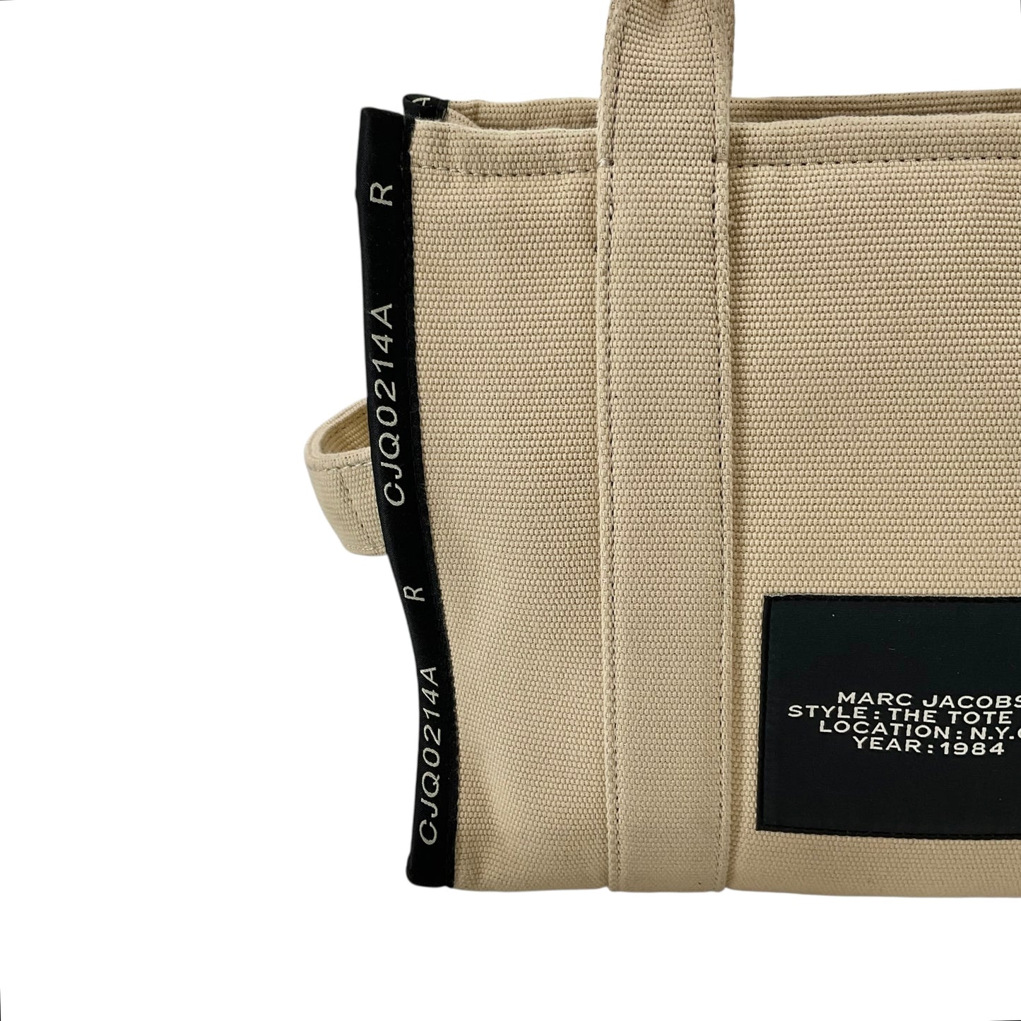 Marc Jacobs The Jacquard Small Tote Bag – Warm Sand / Beige