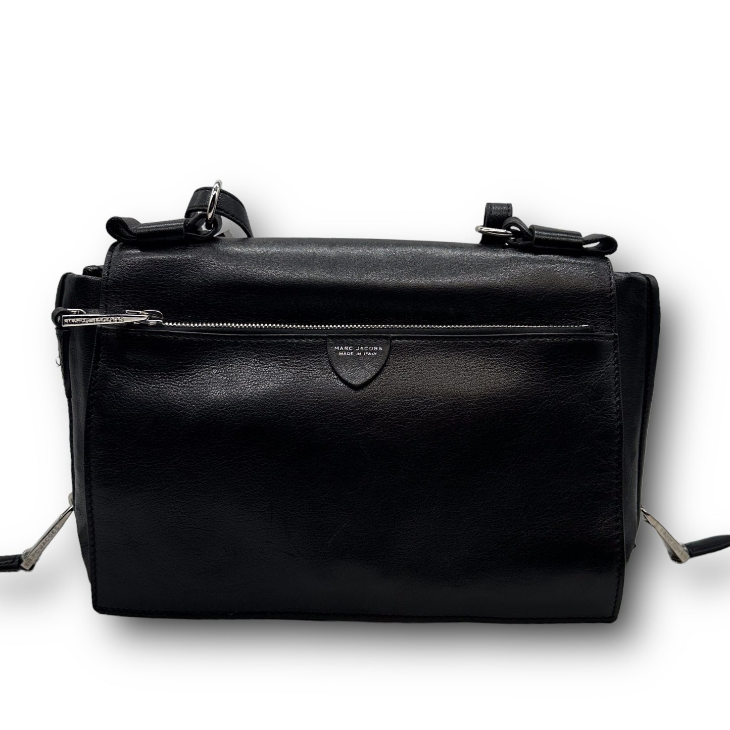 Marc Jacobs Black Leather Flap Bag