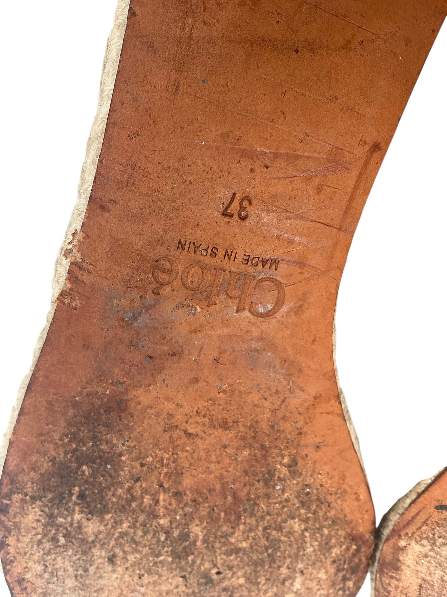 Chloé Espadrille Wedge Sandal
