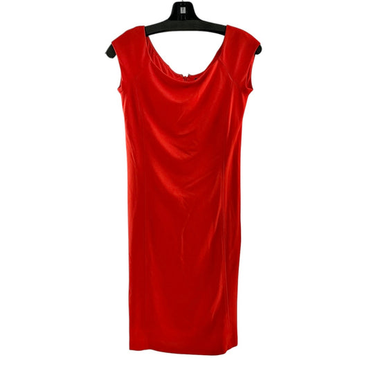 Ralph Lauren Orange Sleeveless Sheath Dress