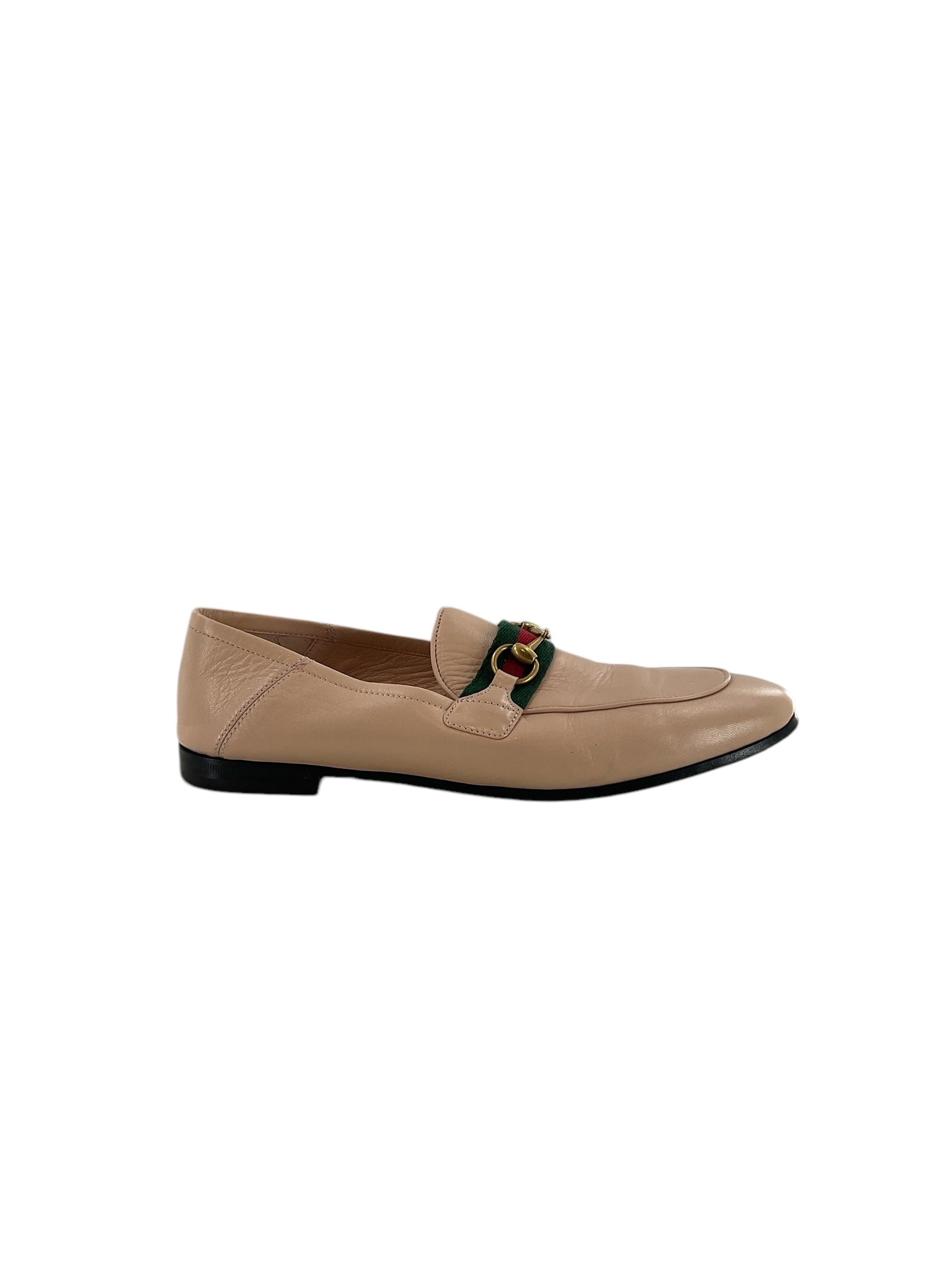 Gucci Horsebit Blush Womens Leather Loafers