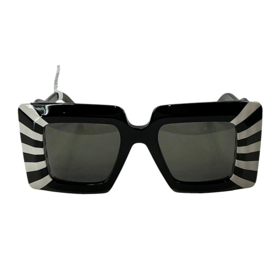 Loewe Anagram Square Striped Sunglasses