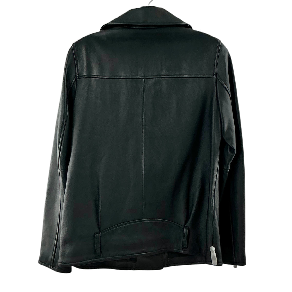 Michael Kors Women's Black Leather Moto Jacket