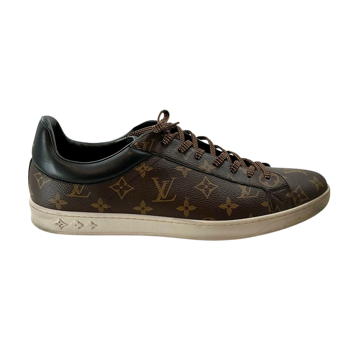 Louis Vuitton Men's Luxembourg Monogram Canvas Low-Top Sneakers