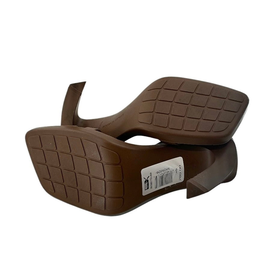 Bottega Veneta Jimbo Slingback Rubber Heeled Sandals