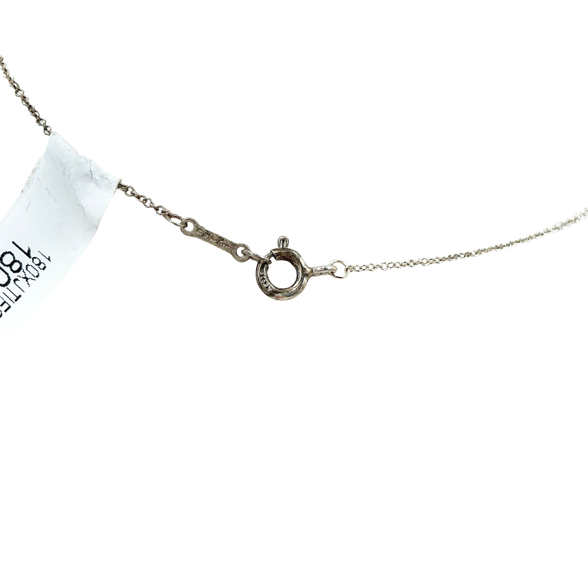 Tiffany & Co. Paloma Picasso Sterling Silver Loving Heart Pendant Necklace