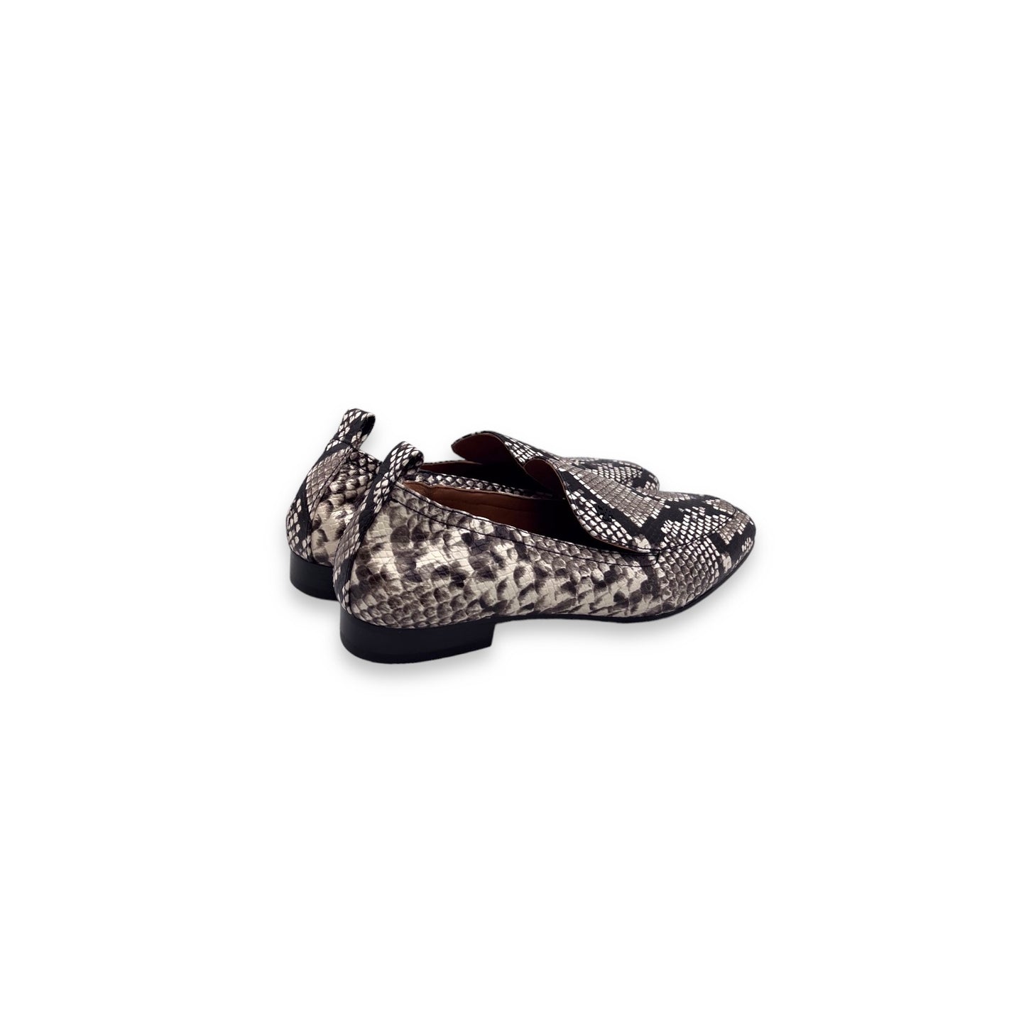 Tory Burch Leather Animal Print Loafers