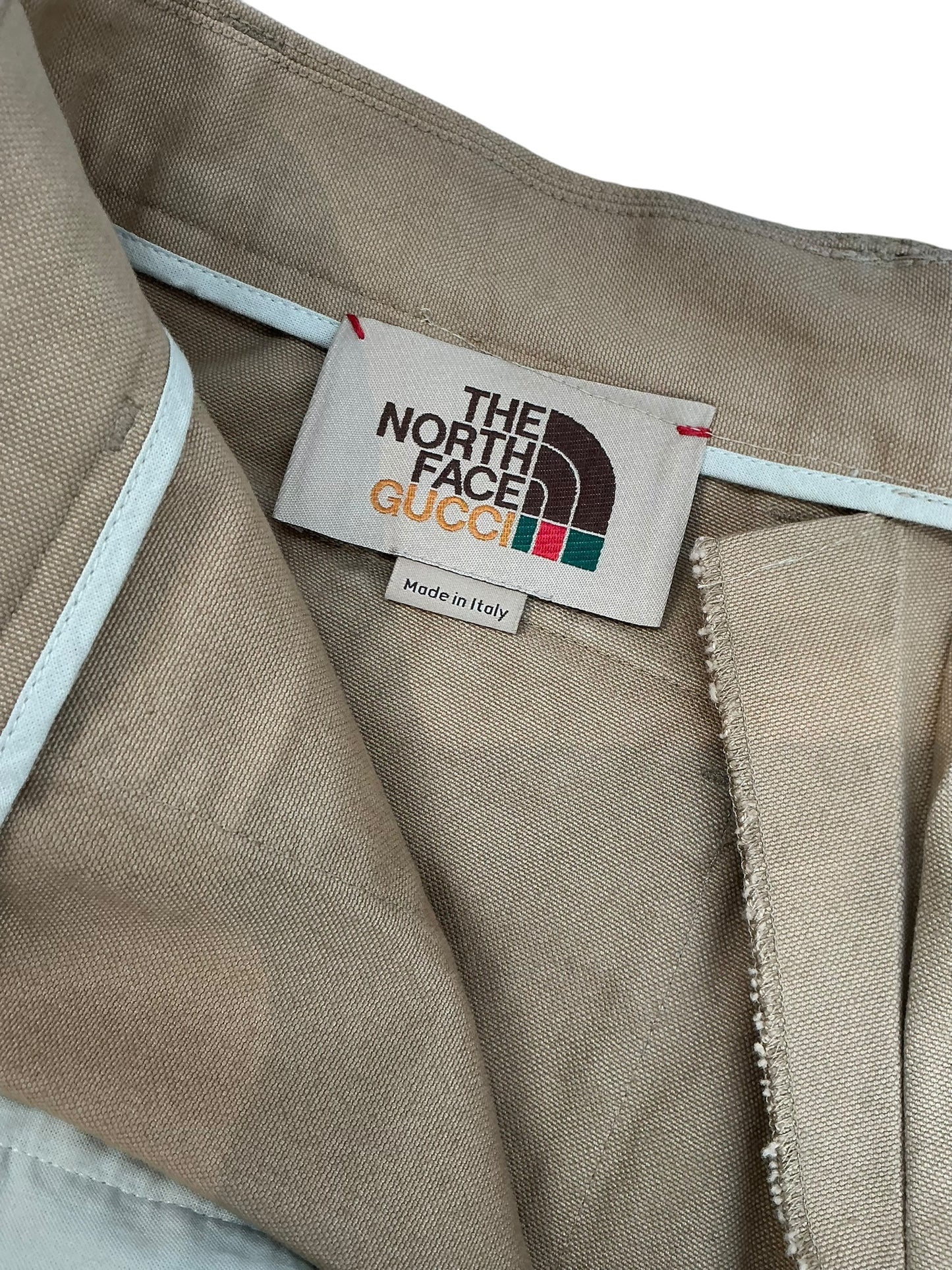 Gucci x The North Face Cargo Khaki Pants