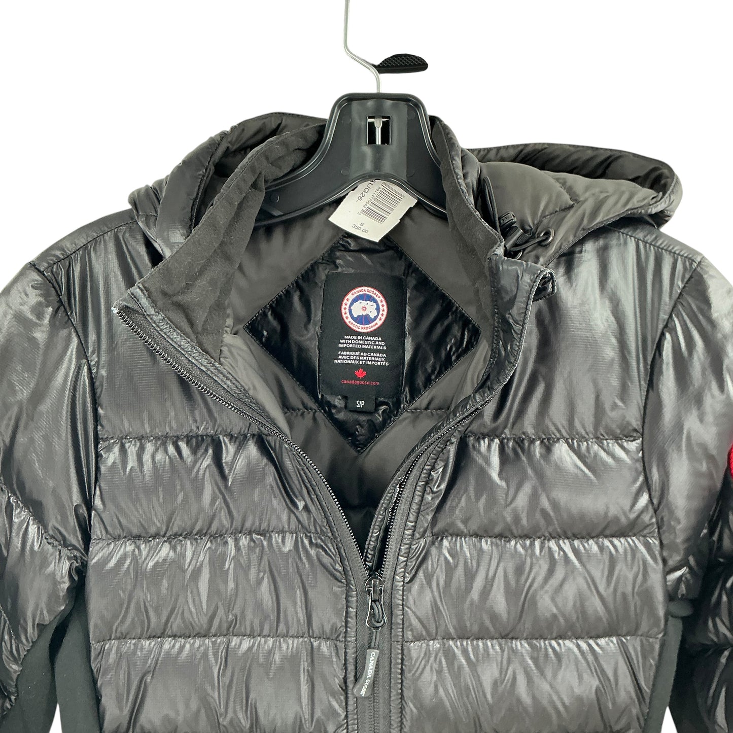 Canada Goose Women's HyBridge Lite Hooded Jacket - Black