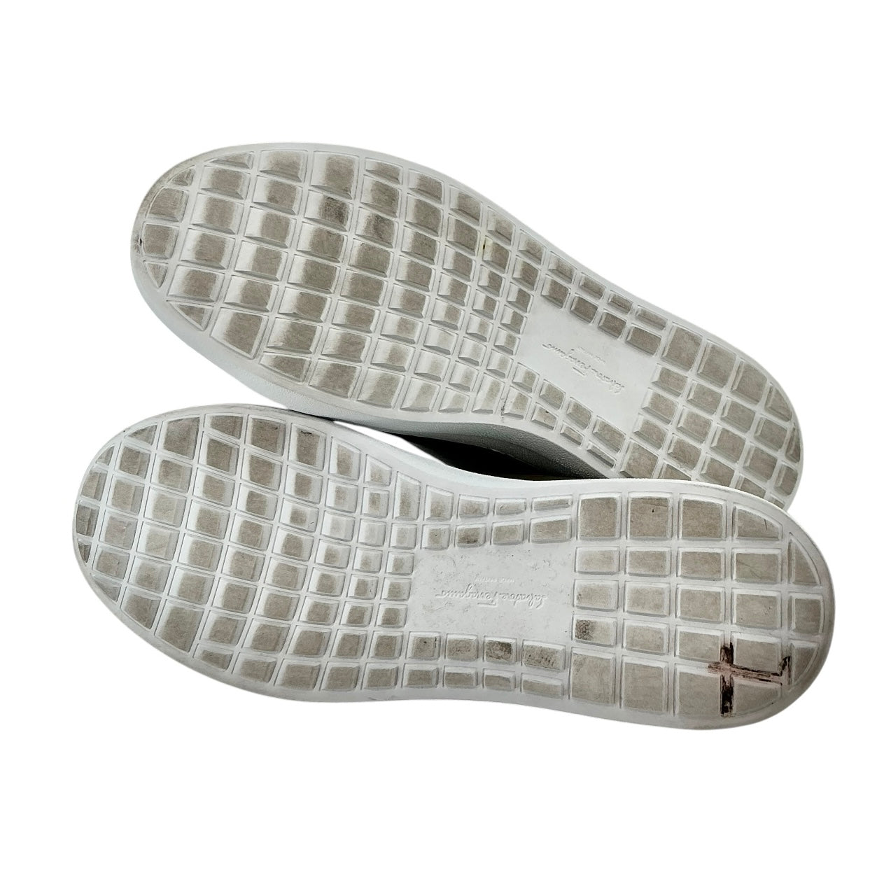 Salvatore Ferragamo Pierre Leather Sneakers