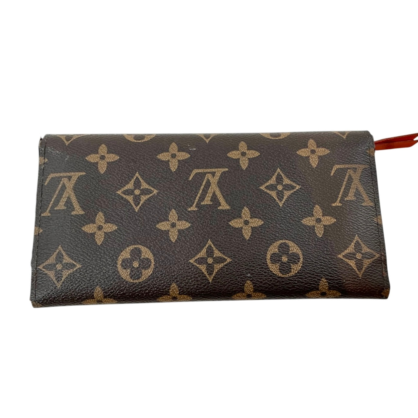 Louis Vuitton Monogram Canvas Emilie Wallet in Piment