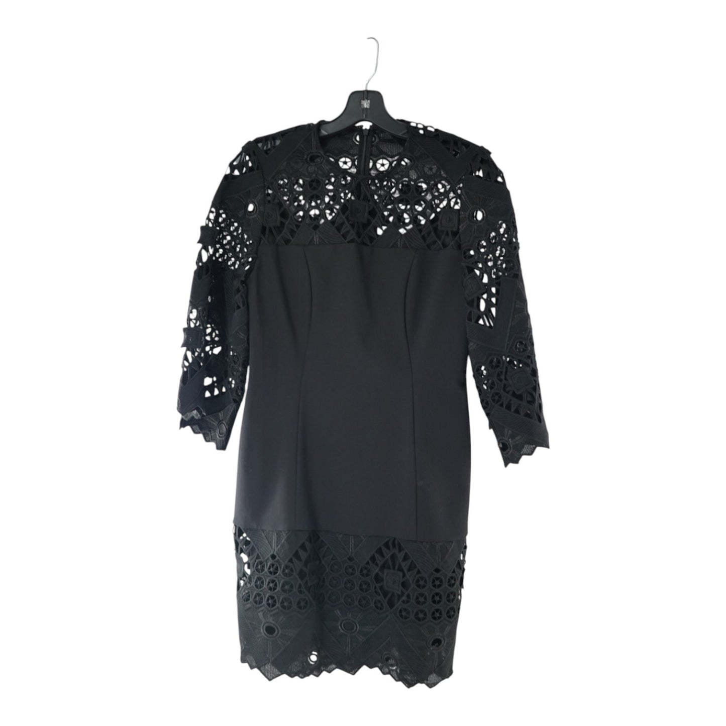 Alexie Black Lace Detail Dress