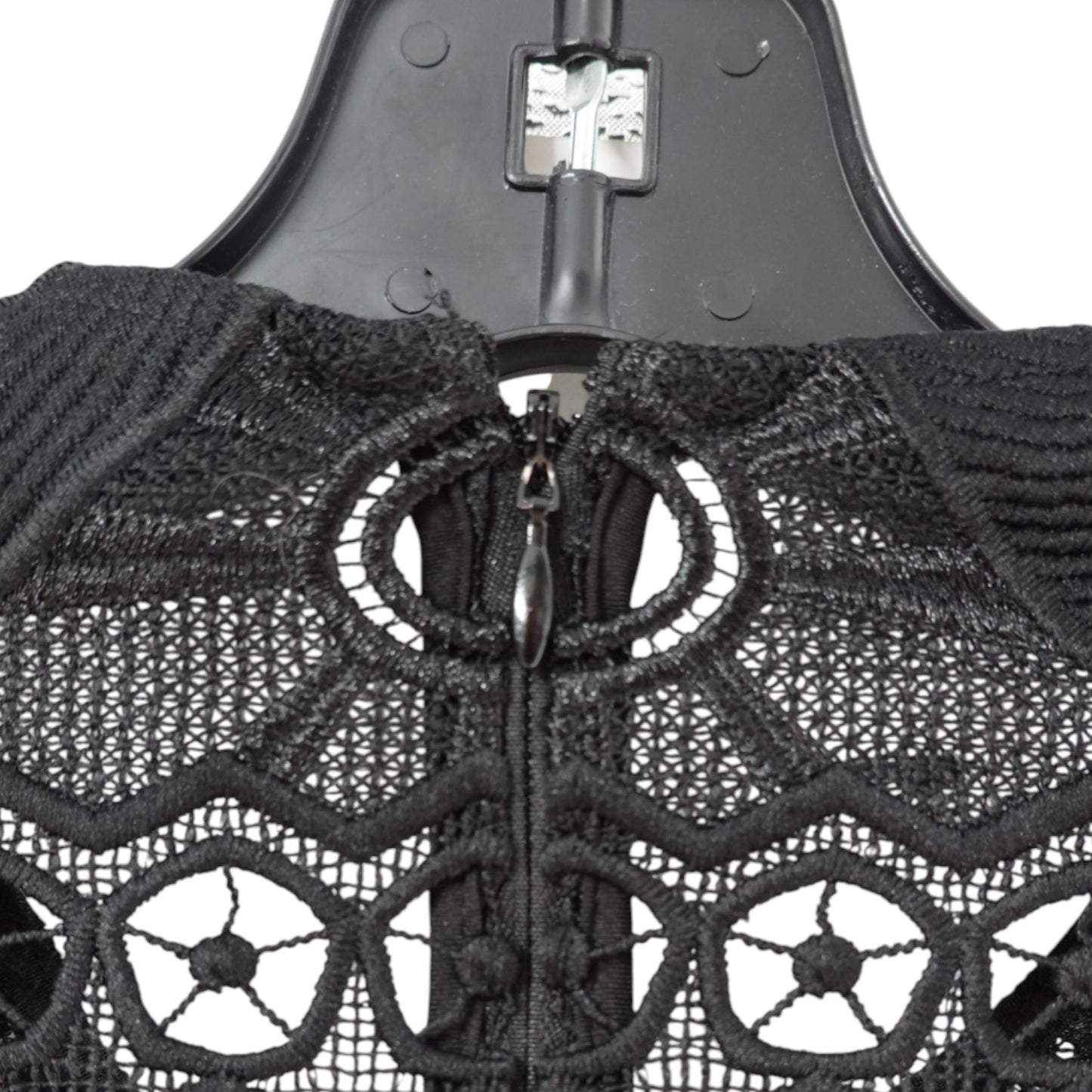 Alexie Black Lace Detail Dress