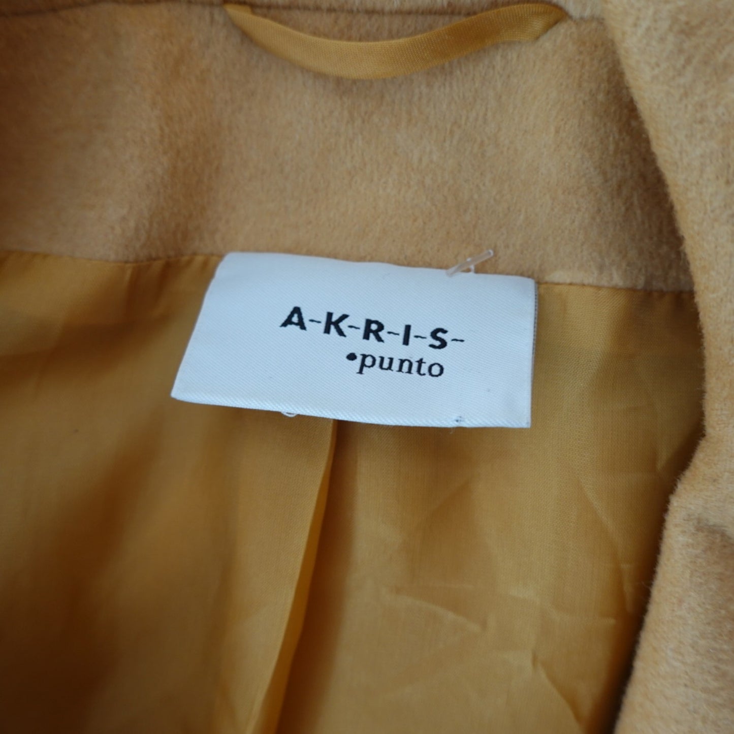 Akris Punto Mustard Yellow Blazer
