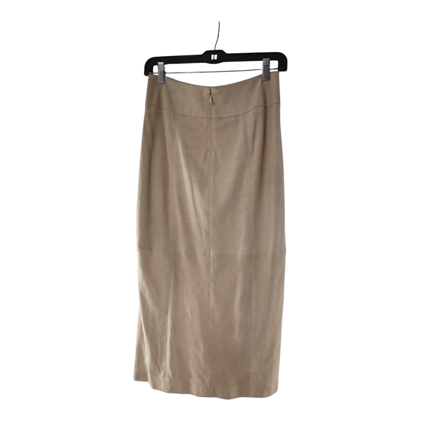 Vince Lamb Leather Skirt